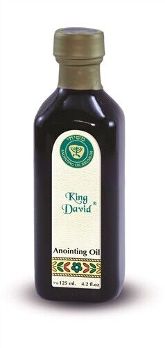 Authentic Blessing Essential Anointing Oil King David Glass Bottle 125ml