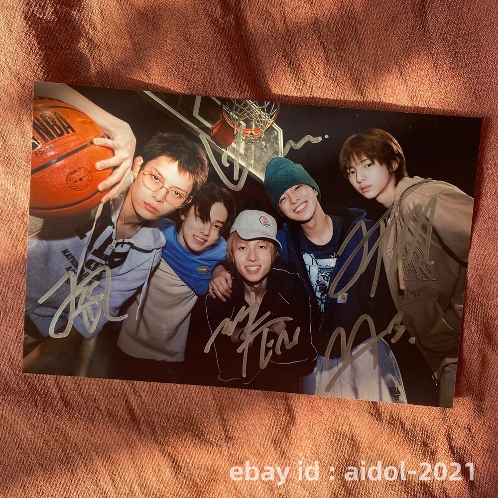 CORTIS GROUP Photo Autographed SIGNED K-POP Collection 4*6 2026