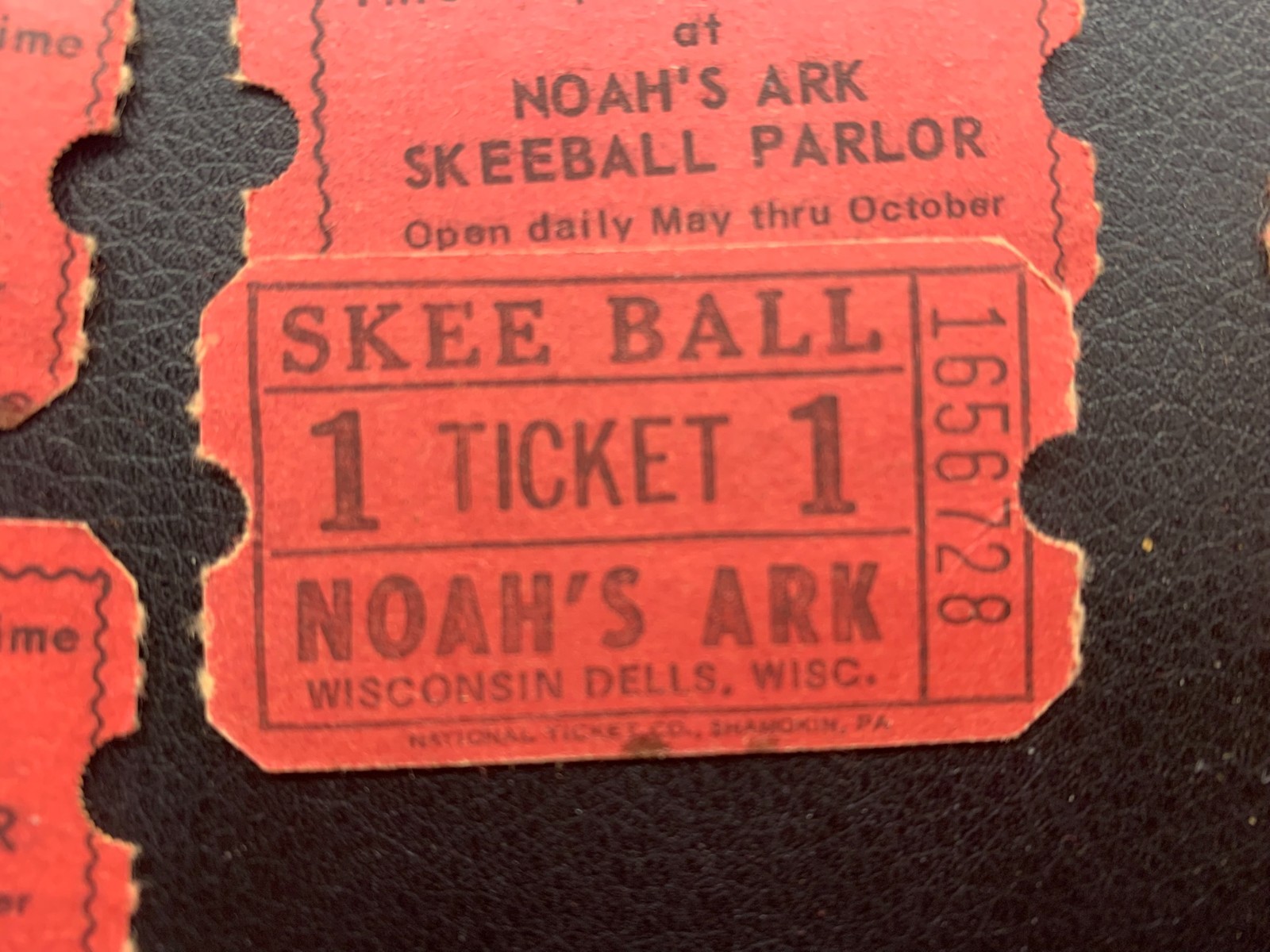Vintage Noah’s Ark Skee Ball Tickets, Wisconsin Dells, WI   22 pcs lot