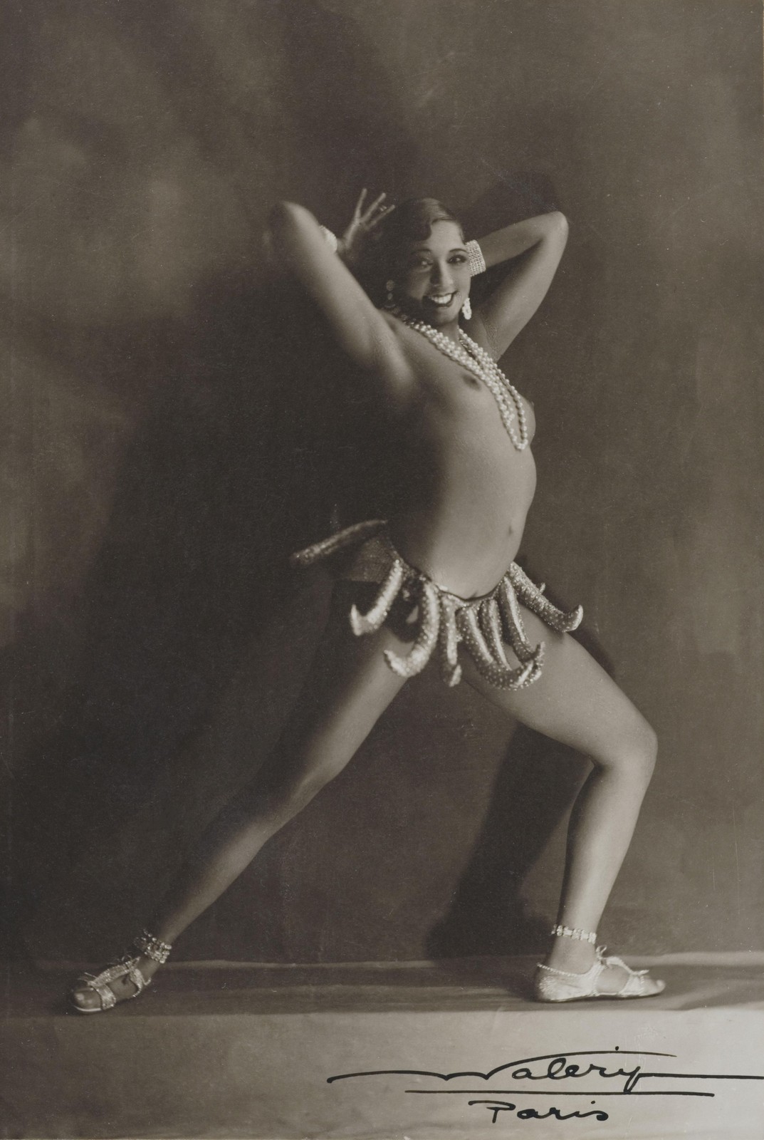 Josephine Baker 1920s Vintage Paris Banana Skirt Photo Reprint Wall Art