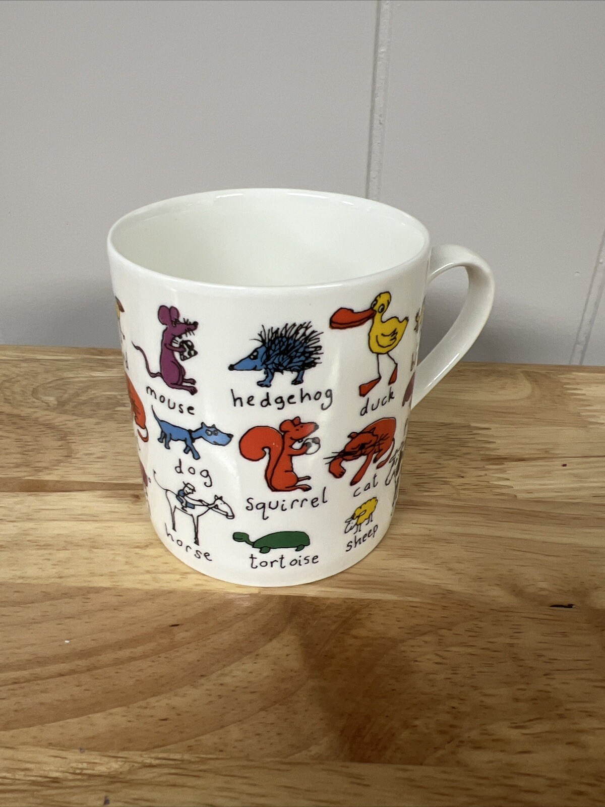 McLaggan Smith Tyrrell Katz Animal Mug Animal Words Mug 10oz Duck Turtle Mouse