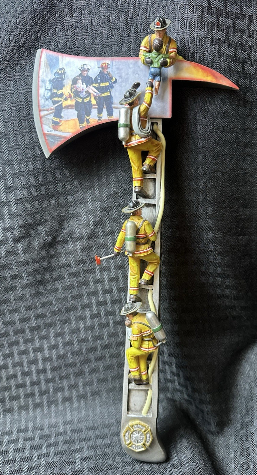 The Bradford Exchange - Arms of Safety - Heroes at Hand Collection 2008