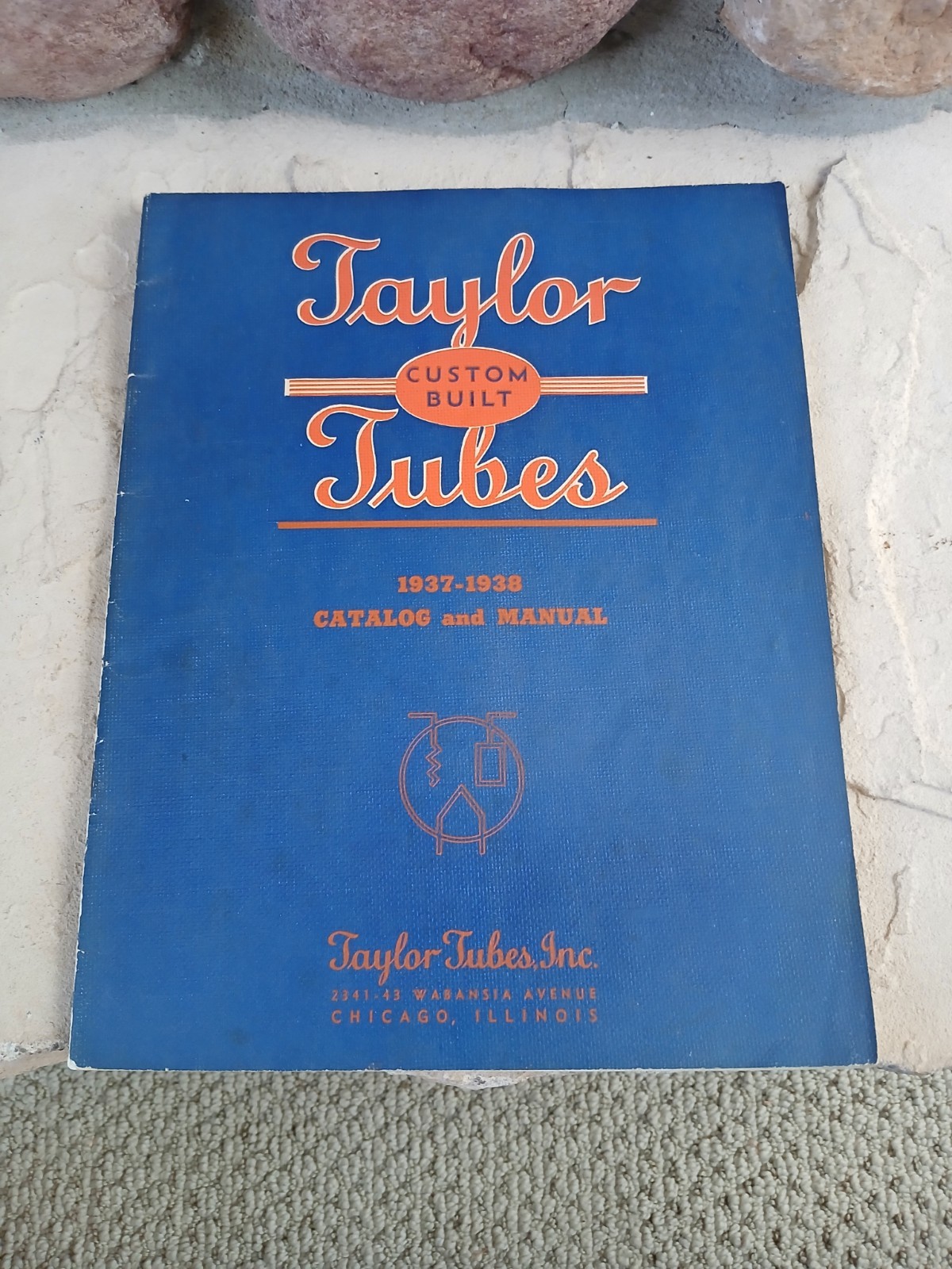 1930s Custom Built Taylor Transmitting Tubes Inc. Catalog/manual 8 1/2 X 10 1/2