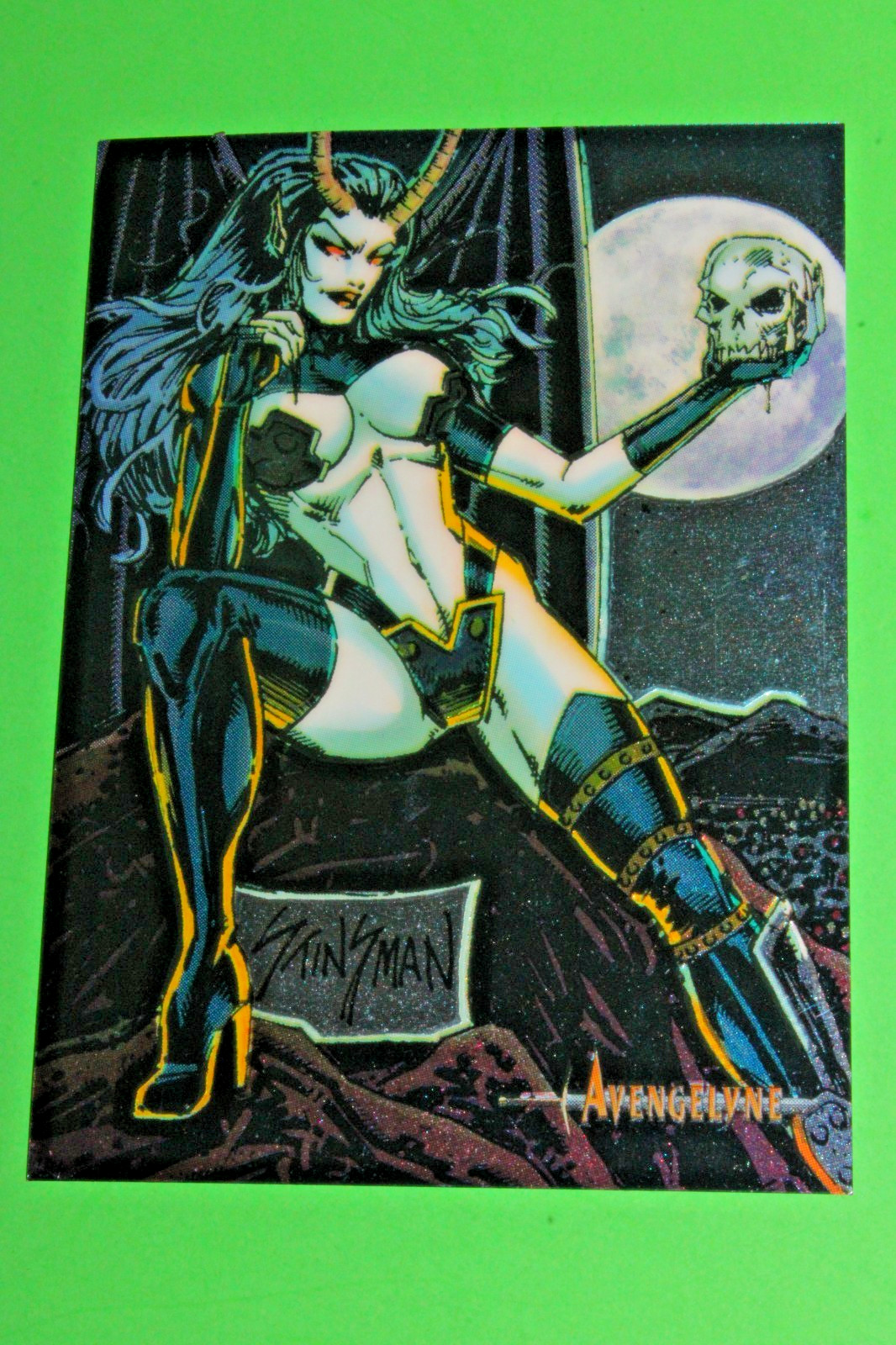 AVENGELYNE SERIES 1 WILDSTORM Glow-in-the-Dark INSERT #G4 Card 1996 H\'Lana