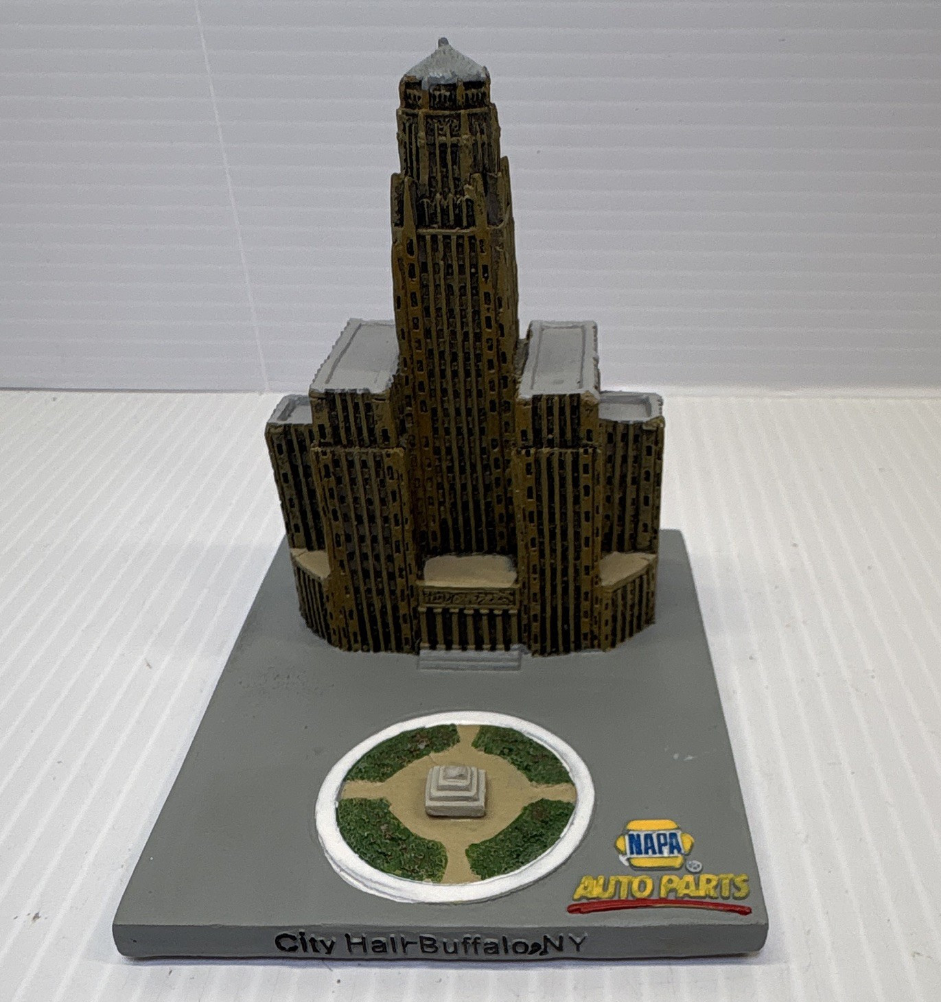 NTS Marketing Promotions Buffalo NY City Hall Ceramic Sculpture Painted