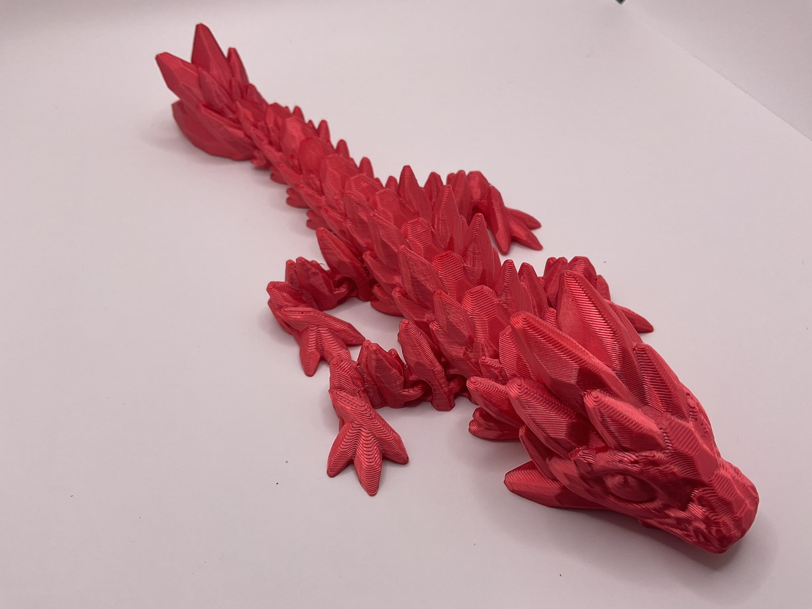Cinderwing3d Gemstone Baby Dragon Red 7 Inches Long Cinderwing3d Gemstone Baby Dragon Red 7 Inches Long