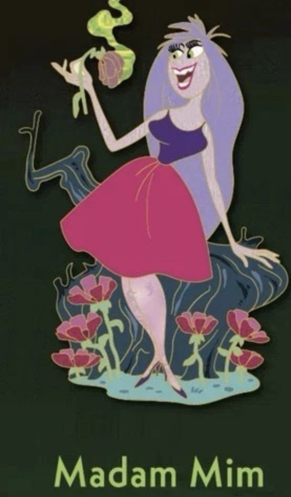 WDI MOG Madam Mim Sword in the Stone Flower Girls LE 300 Disney Pin 🔥 WDI MOG Madam Mim Sword in the Stone Flower Girls LE 300 Disney Pin 🔥