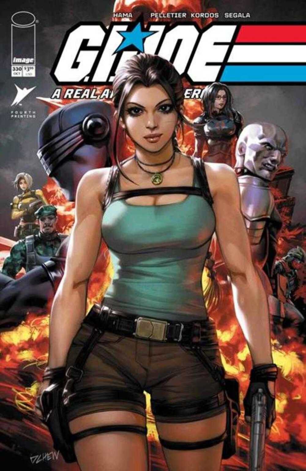 G.I. Joe A Real American Hero #330 Laura Croft 4th Print (10/07/26)