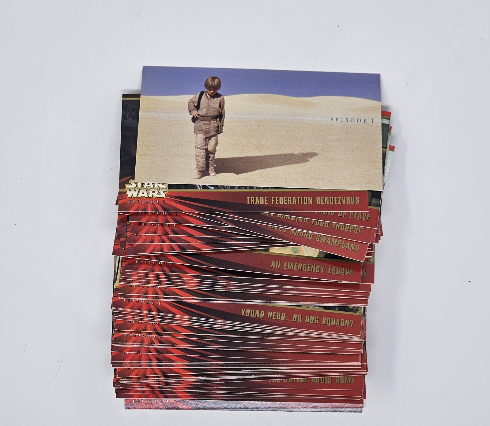 1999 Topps Star Wars Episode I Widevision Series 1 Complete Base Set 1-80