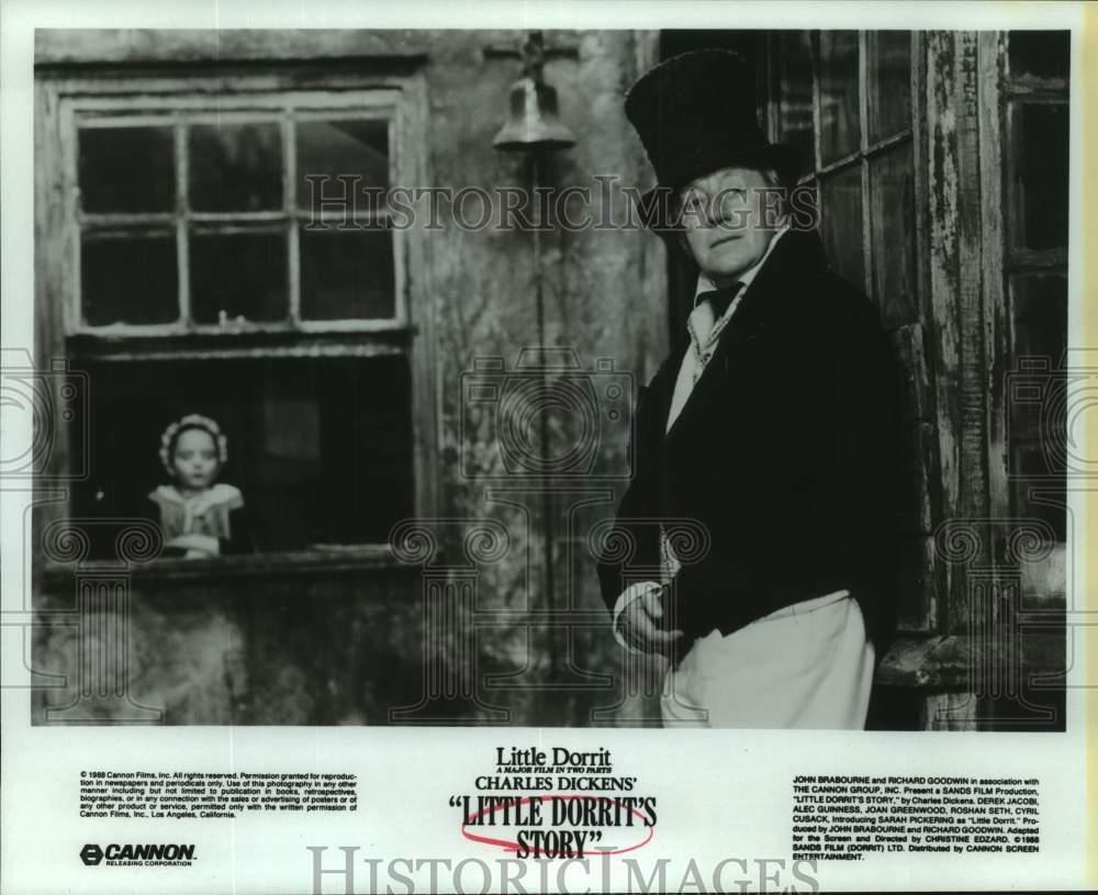 1988 Press Photo Actors in a scene from Charles Dickens 