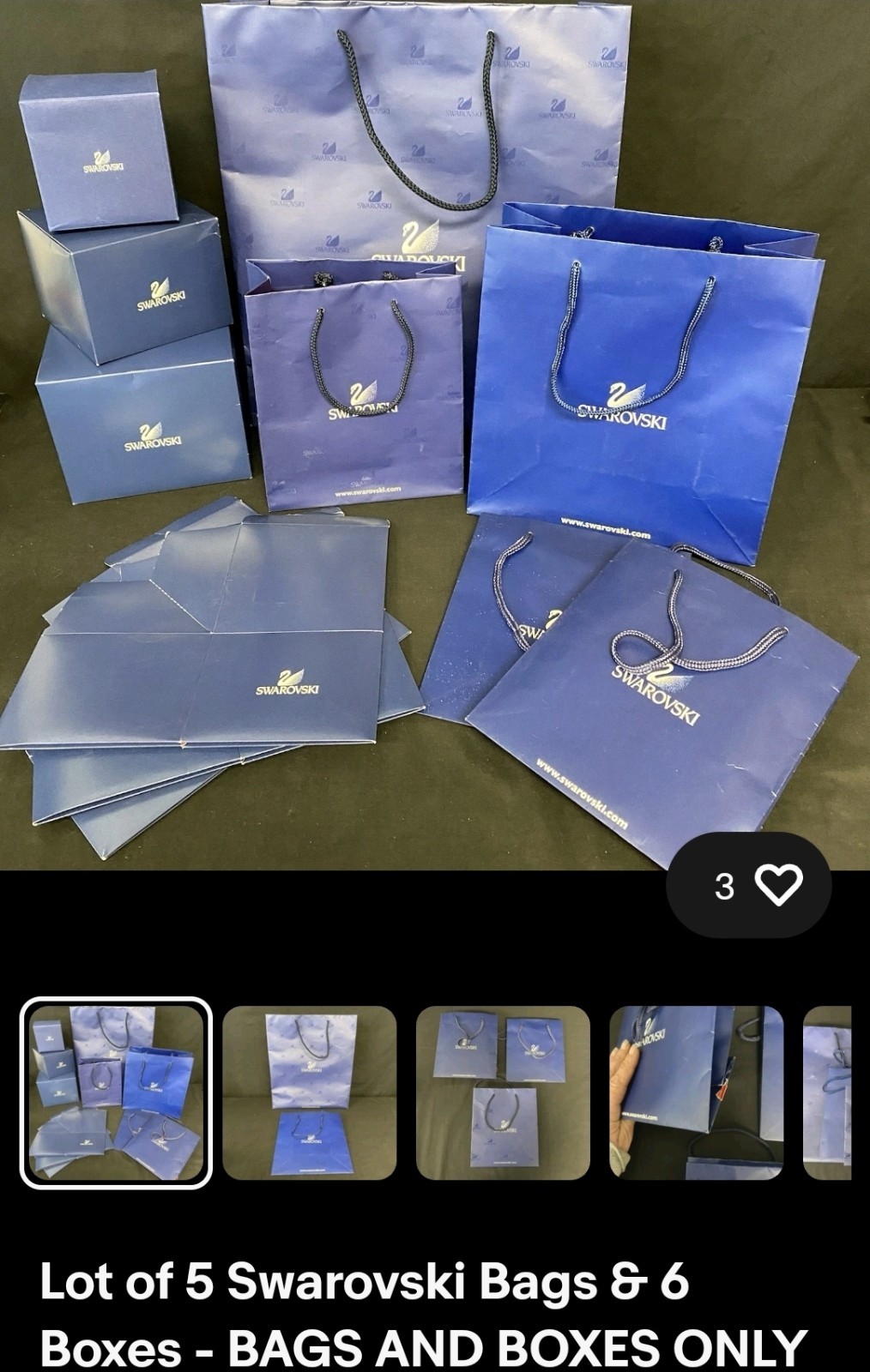 Lot Of SWAROVSKI promotional Materials Lot Of SWAROVSKI promotional Materials