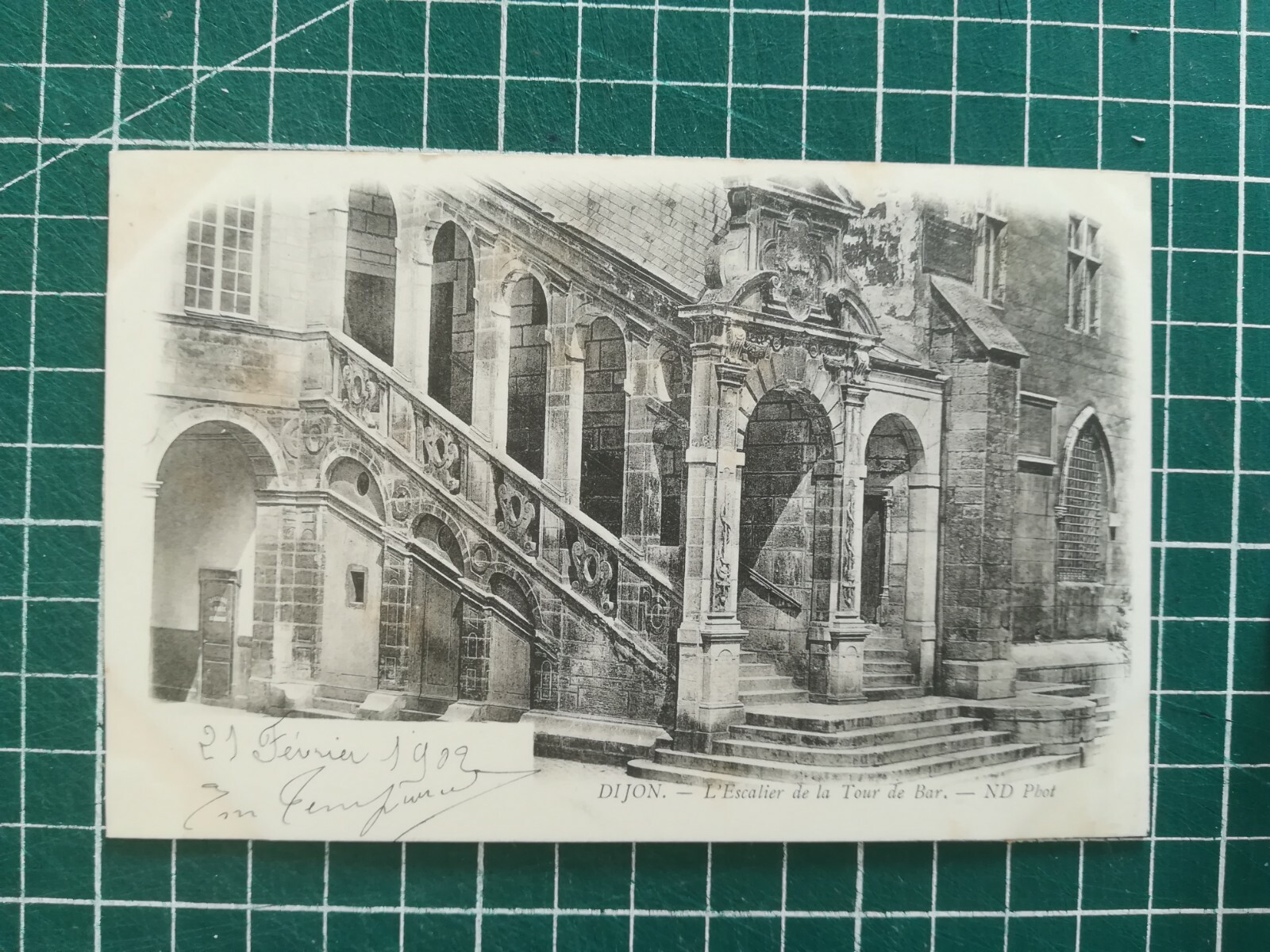 sc096 postcard BE Circa 1900 - Gold Coast - Dijon - Bar Tower Staircase sc096 postcard BE Circa 1900 - Gold Coast - Dijon - Bar Tower Staircase