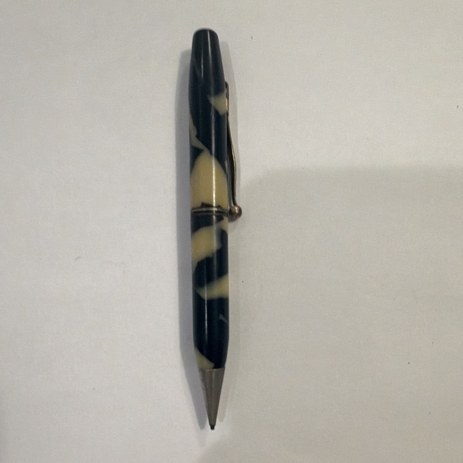 Vintage Cavalier Marbled Celluloid Mechanical Pencil