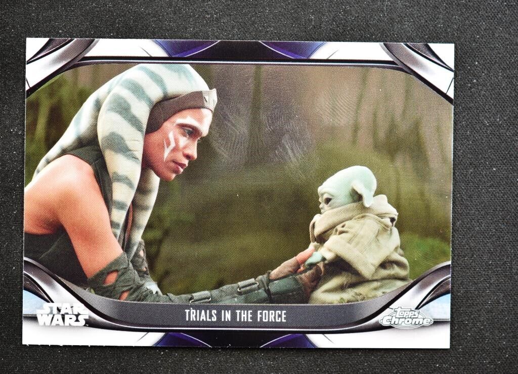 2022 Topps Chrome Star Wars The Mandalorian Base #S2-29 Trials in the Force