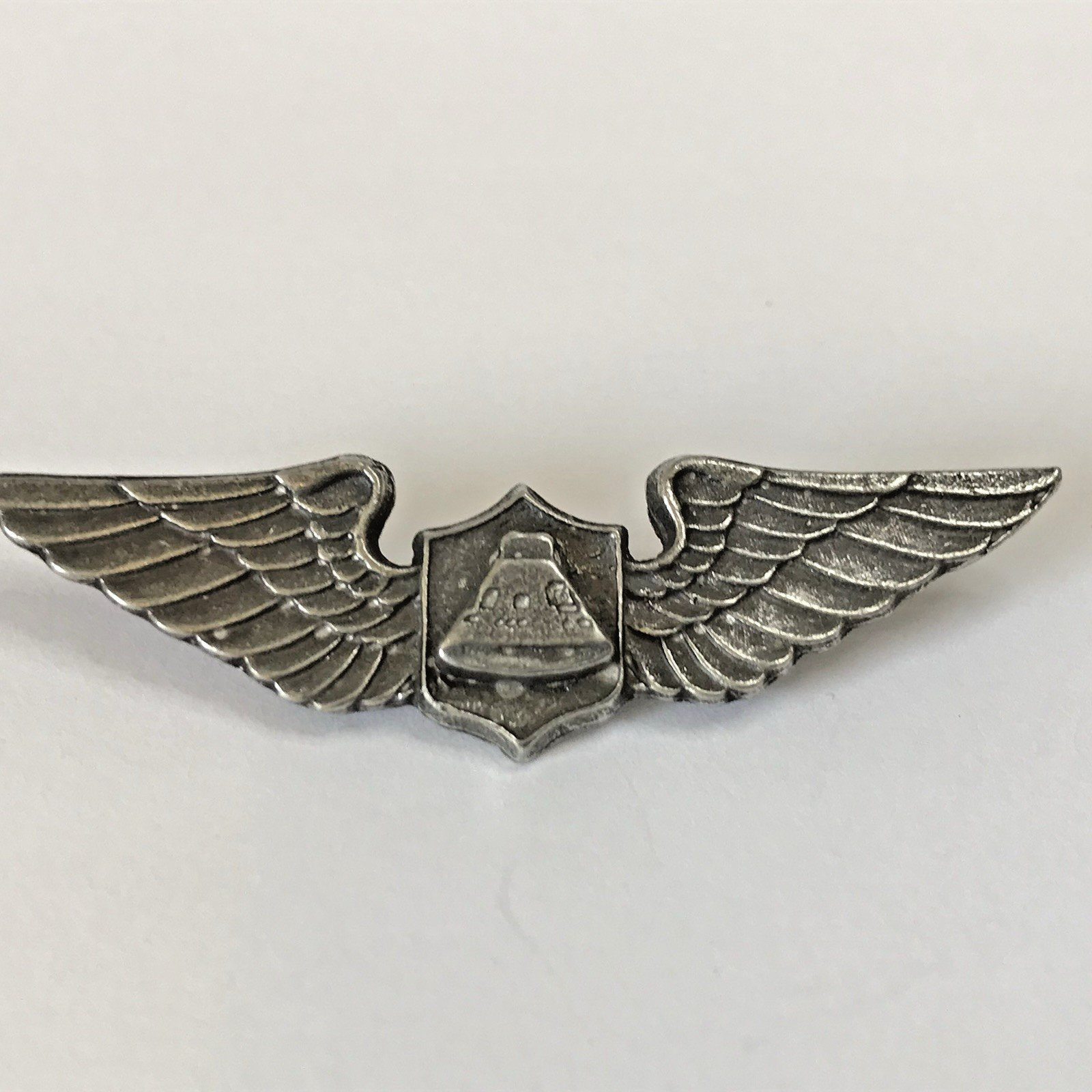 Vintage Aviator Wings Badge Pin Apollo Command Module NASA Space Moon Landing Vintage Aviator Wings Badge Pin Apollo Command Module NASA Space Moon Landing