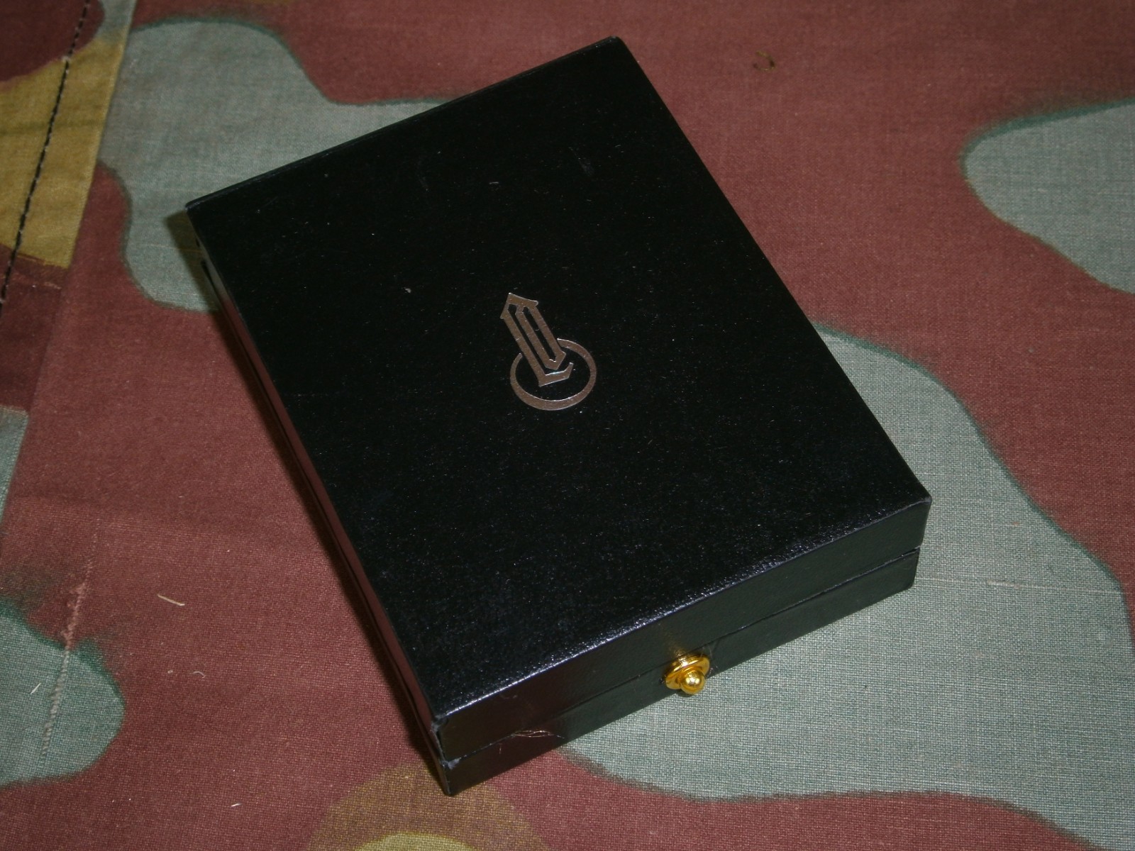 Iron Cross II Box Case, German Iron Cross Presentation Box Iron Cross II Box Case, German Iron Cross Presentation Box