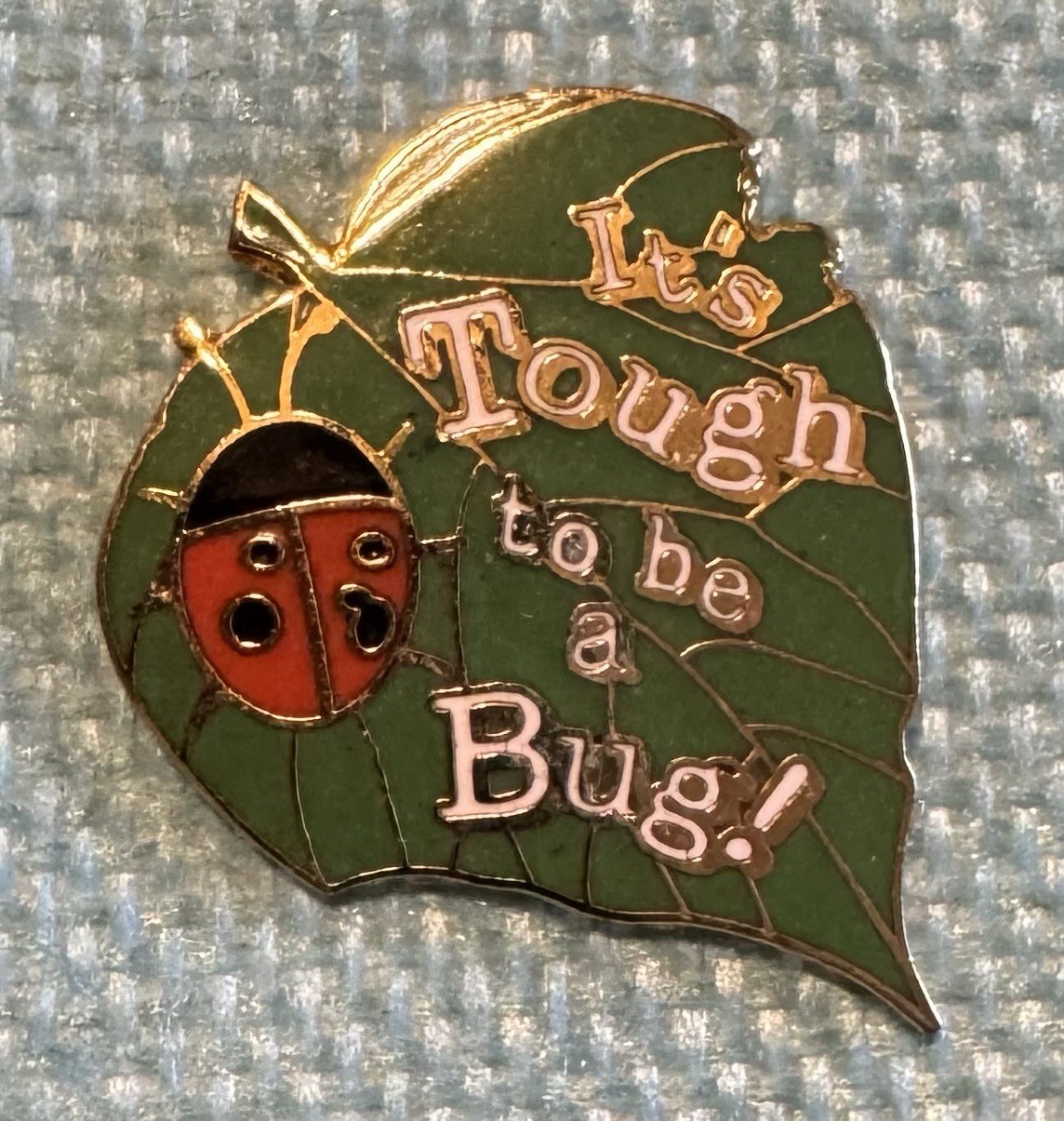 Walt Disney World 2001 Disney Pixar IT'S TOUGH TO BE A BUG Leaf Pin