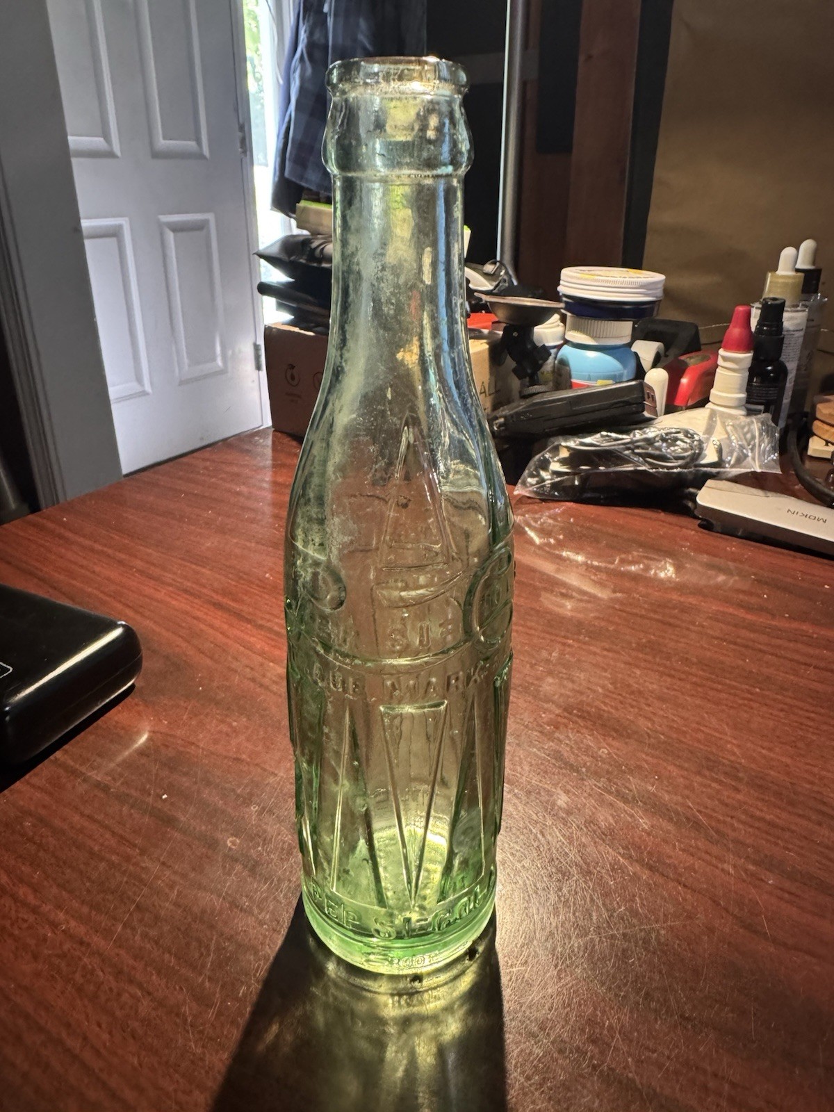 1920 Vintage Pepsi Cola Drum Style Bottle (Has Chips Check Pics) -SHIPS4FREE2US