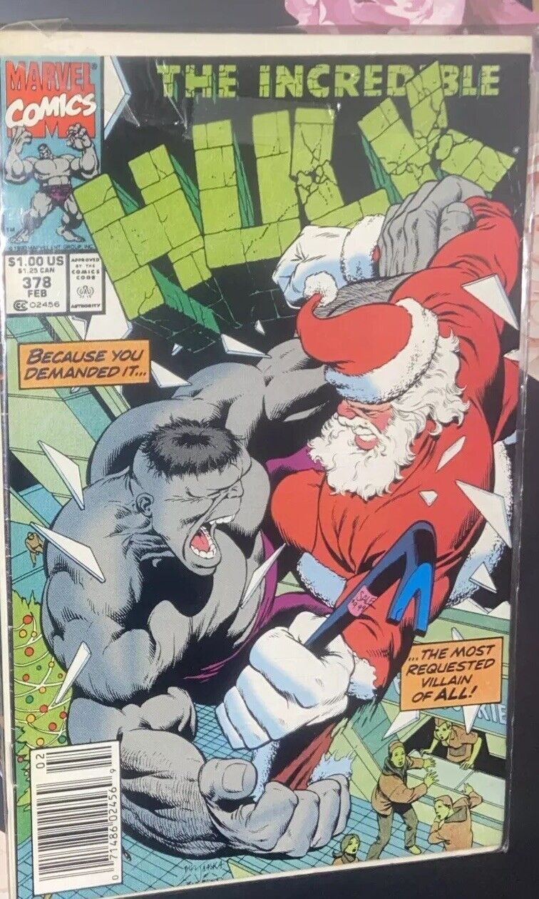 Incredible Hulk #377 Jan 1991 Comic Book Copy 1 , 1st Professor Hulk & #378 Feb