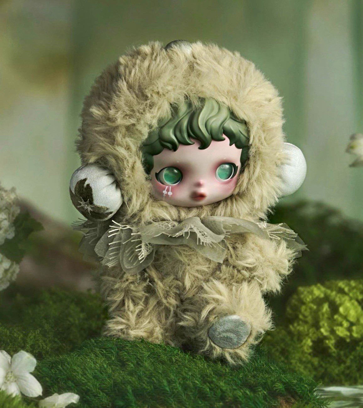 SKULLPANDA L\'impressionnisme Plush Pendant  Pond CONFIRMED
