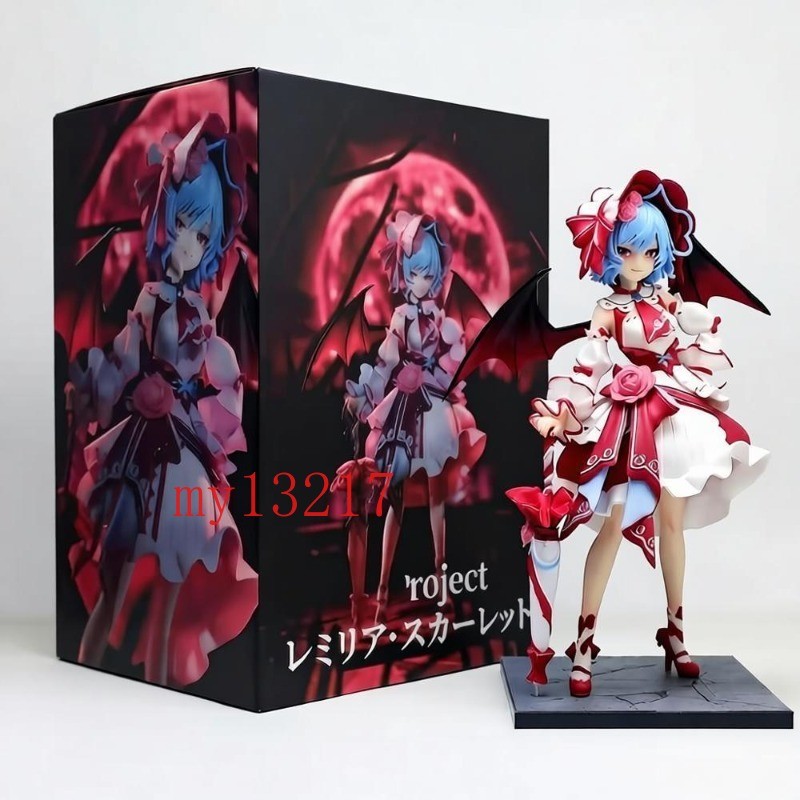Touhou Project Remilia Scarlet 25cm Pre-painted GK Figure Anime Girl Collectible