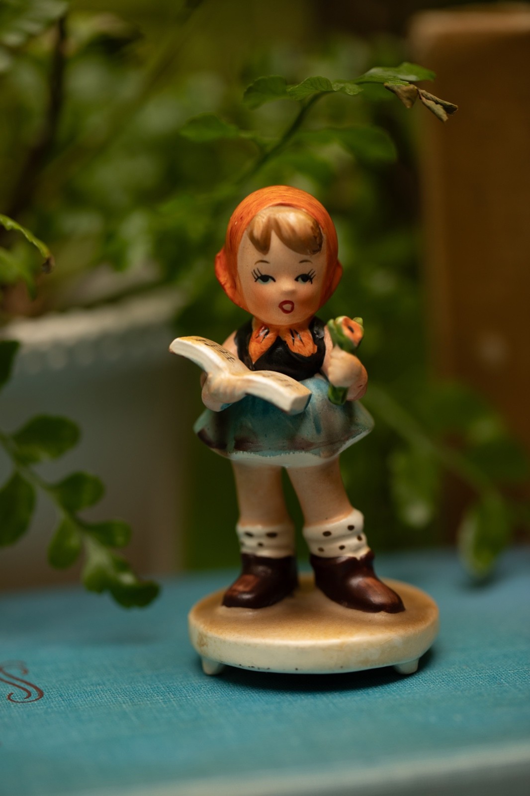 Vintage 1964 INARCO Little Kids Girl Figurine E-1608