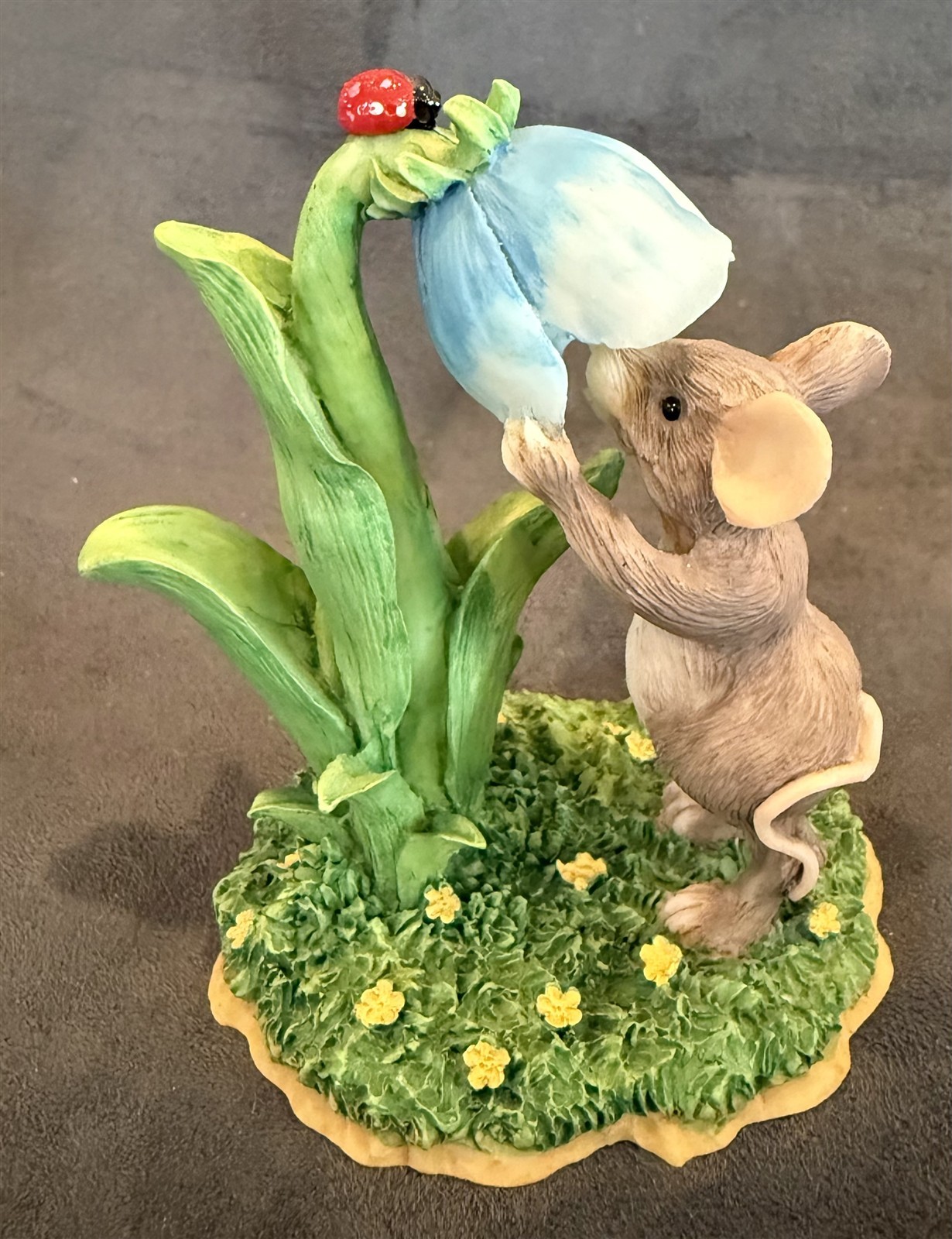 Dean Griff Charming Tails SPRING FLOWERS Mouse Mint in Box