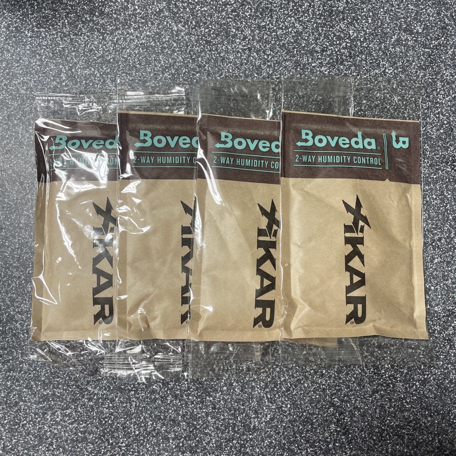 XIKAR Boveda 72% RH 2-Way Humidity Control - Size 60 - 4 Count 