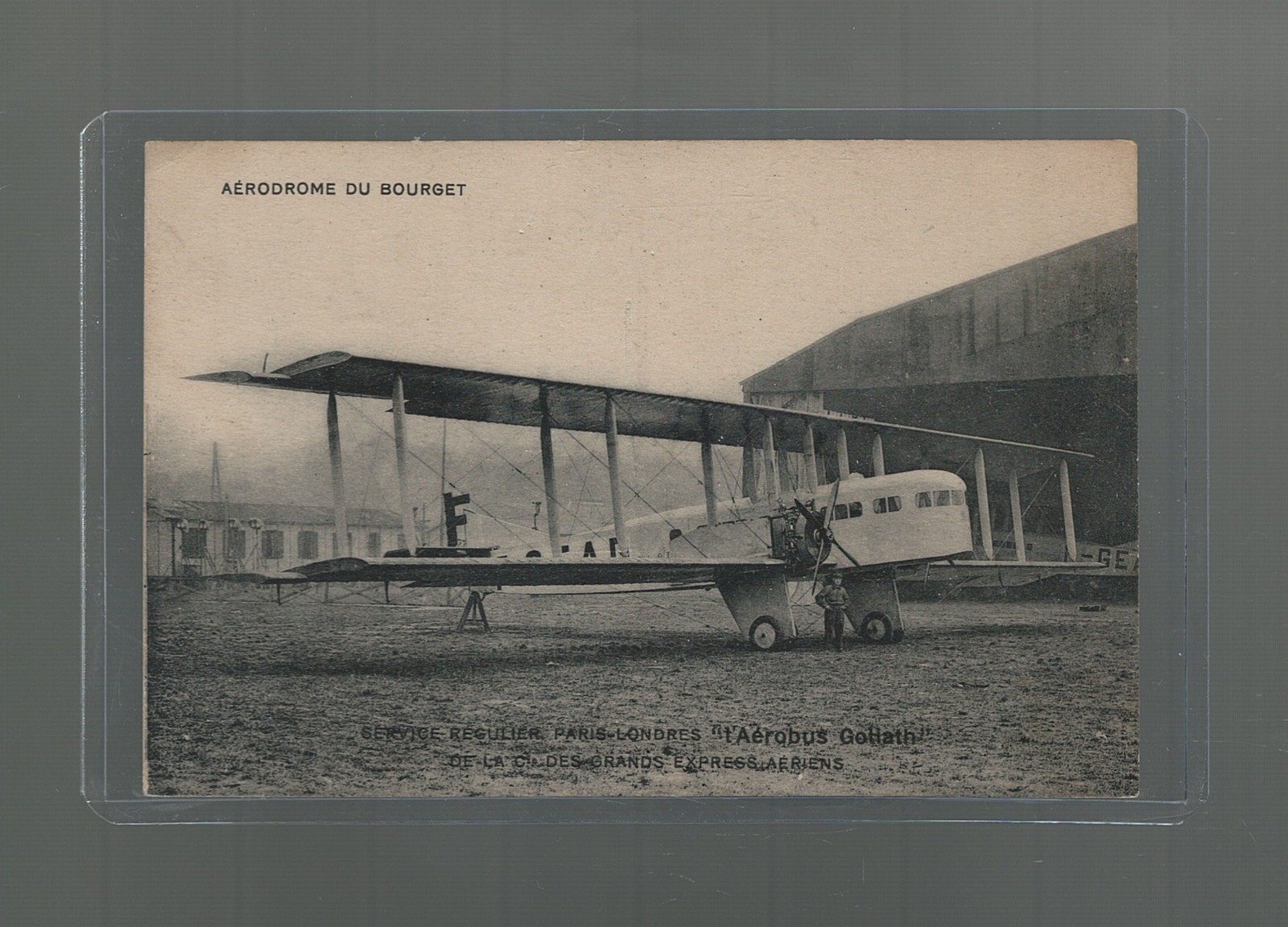 Farman Aviation Works F60 Goliath At Bourget Aerodrome Grands Express Aériens Co