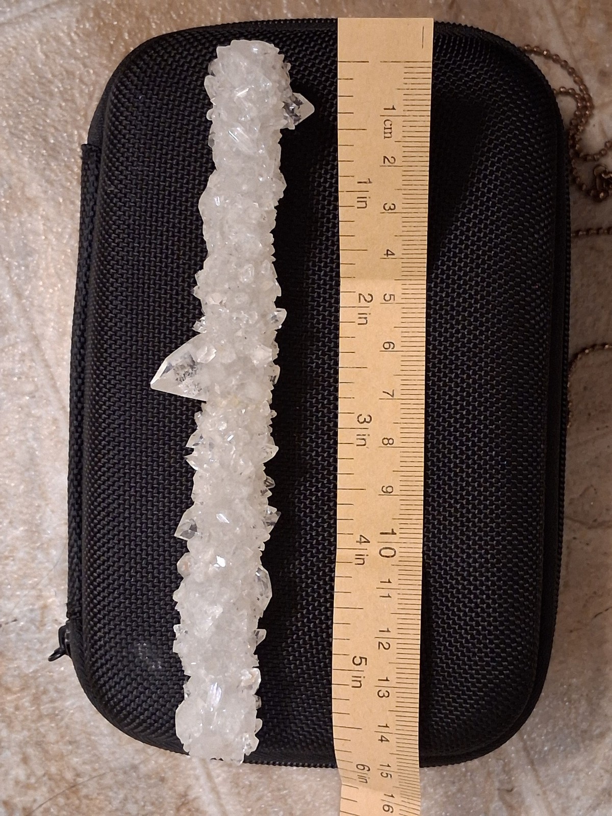Natural Quartz Crystal Encrusted Stalactite Cluster Mineral Specimen Natural Quartz Crystal Encrusted Stalactite Cluster Mineral Specimen