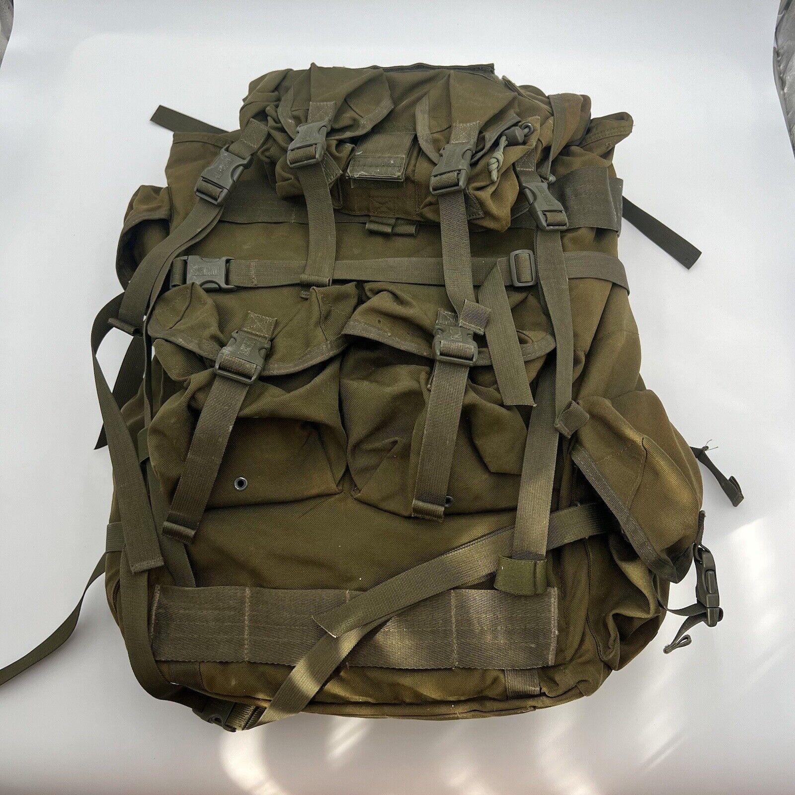 Blackhawk Tactical Cargo Olive Green Sun Faded XL BackPack No Frame 26x20x12\