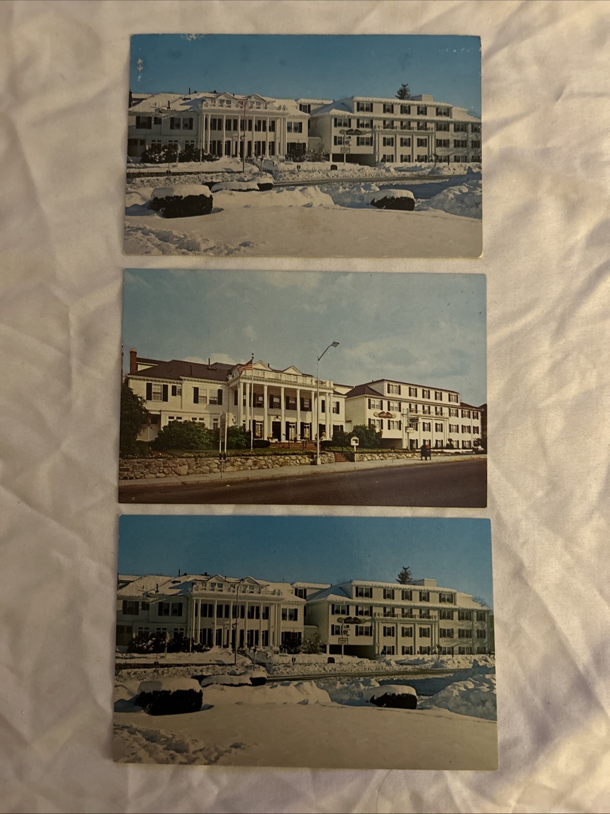 Three Wellesley Inn MA Postcards 