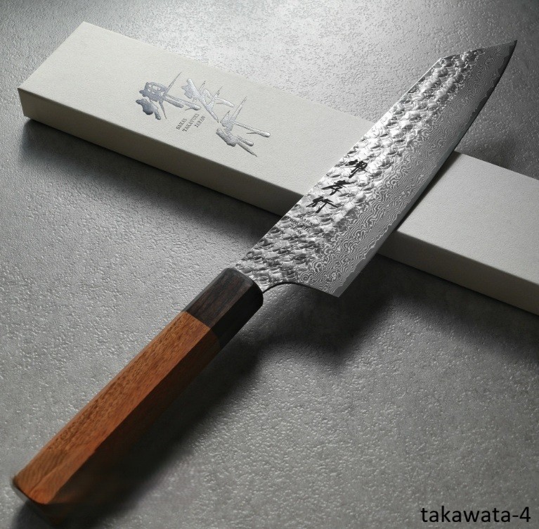 Sakai Takayuki 190mm Kiritsuke Gyuto SG2 Damascus Knife Japan 14074