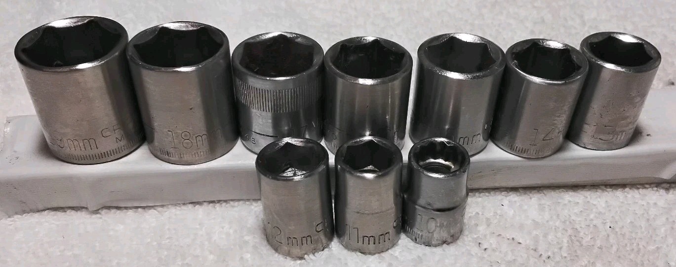 10pc CRAFTSMAN 3/8\