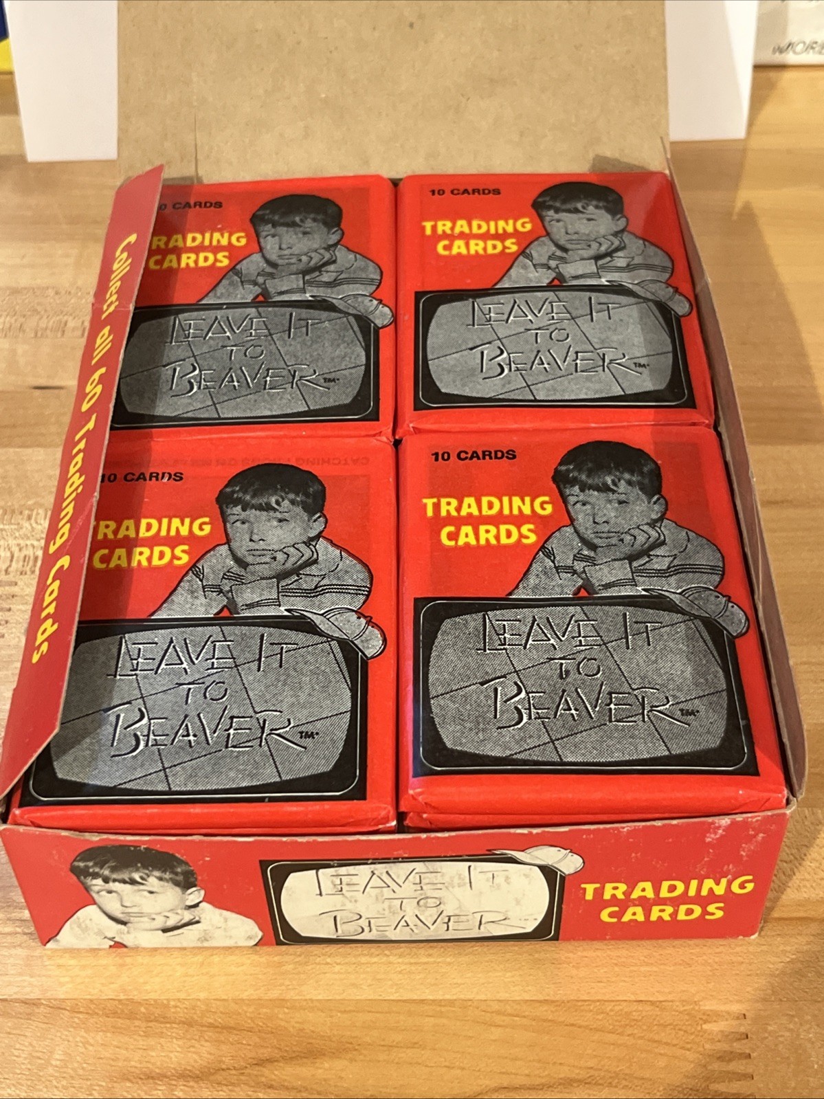 1983 Pacific Leave it to Beaver Bubble Gum Vintage Trading Card Box Full 36 Pack