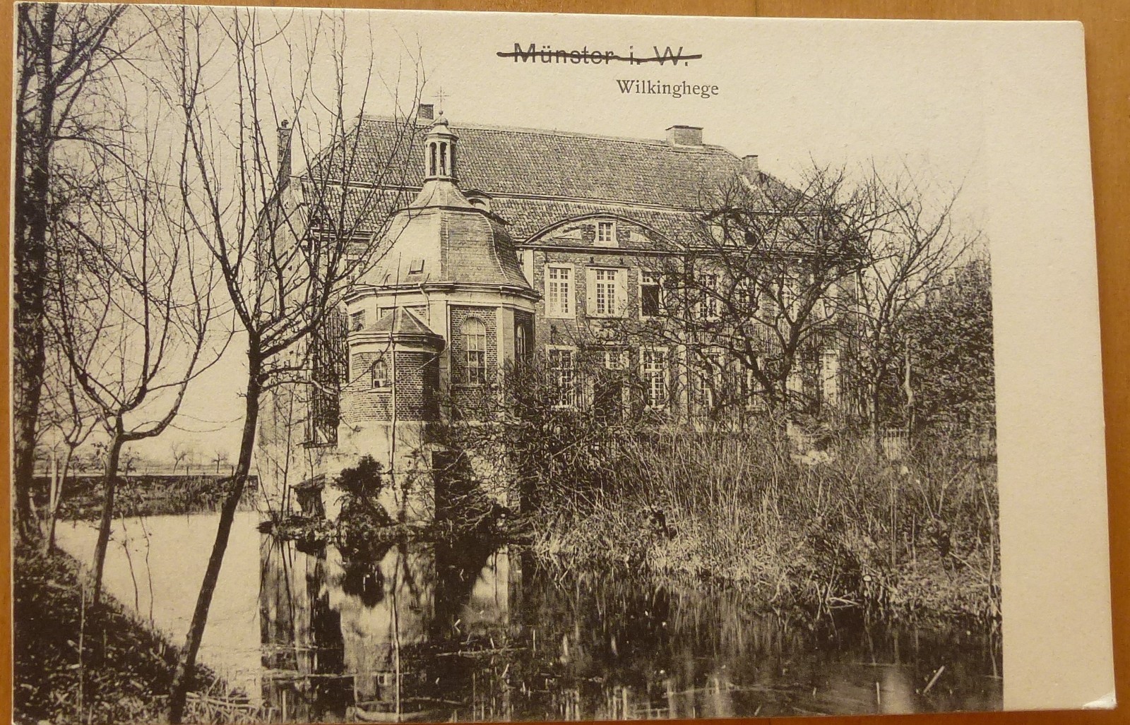 Postcard Münster Wilkinghege approx. 1905 ex nobility archive