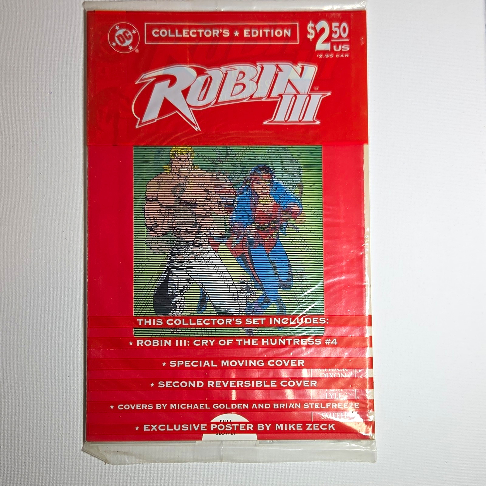 DC Comics Robin III: Cry of the Huntress #4 (1992) Collector's Edition