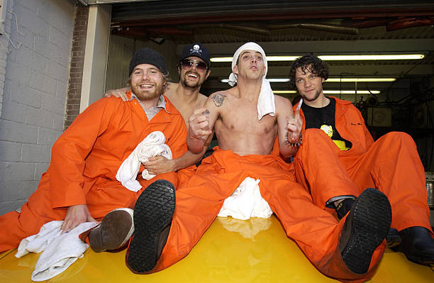 Bam Margera, Johnny Knoxville, Steve-O and Ryan Dunn- Old Photo