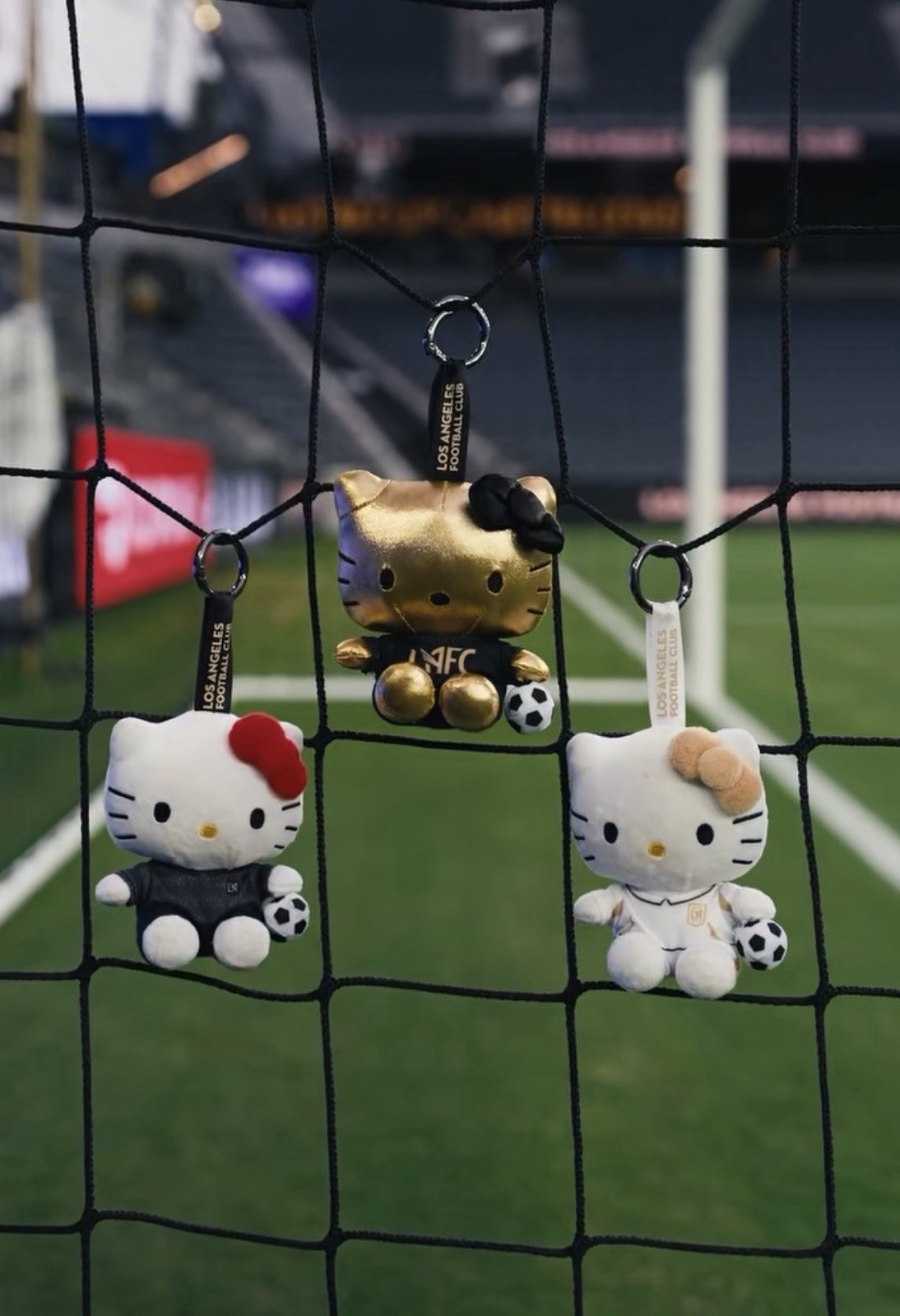 LAFC Hello Kitty Plush Keychain SGA 10/14/26 Mystery Plush Keychain BRAND NEW