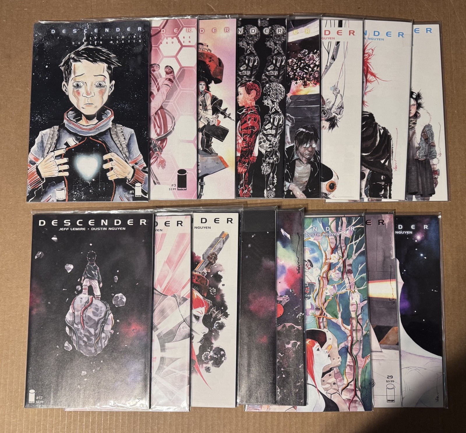Image Comics Descender #1-32 Lemire