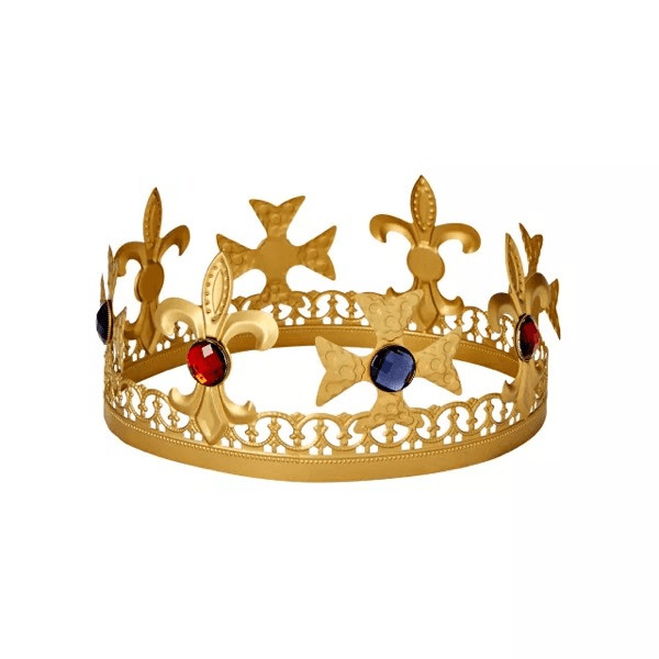 New Spirit of Halloween Gold King Crown NWT Dress up Party Royalty