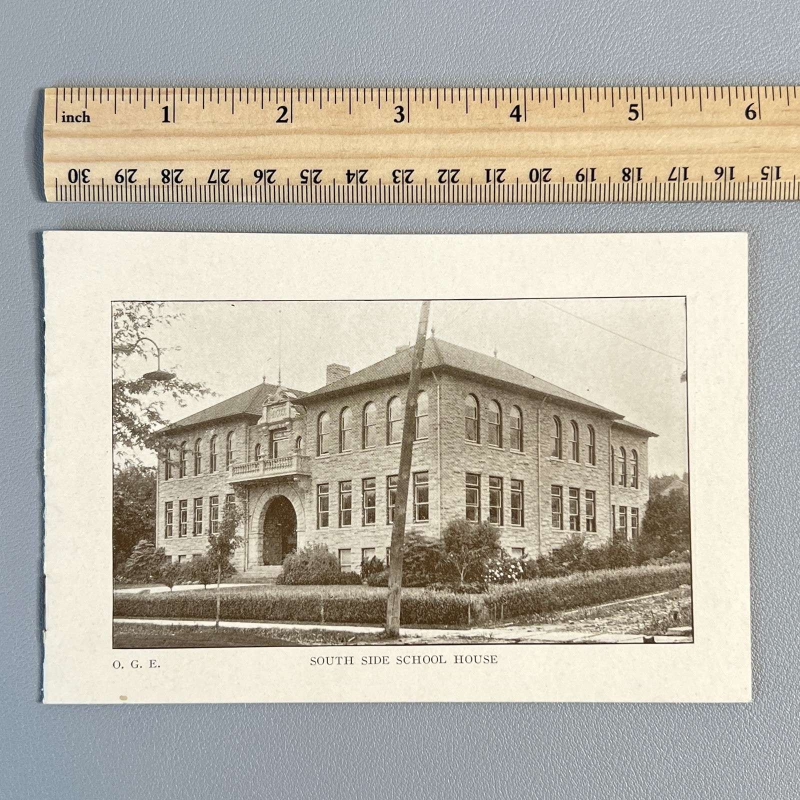 Vtg 1900s Waynesburg PA Souvenir View Booklet Panorama Fold Out Greene County