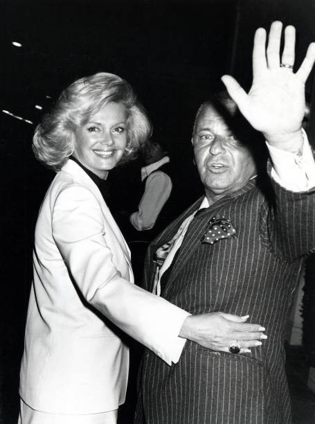 Barbara Sinatra and Frank Sinatra 1979 Historic Old Photo 2