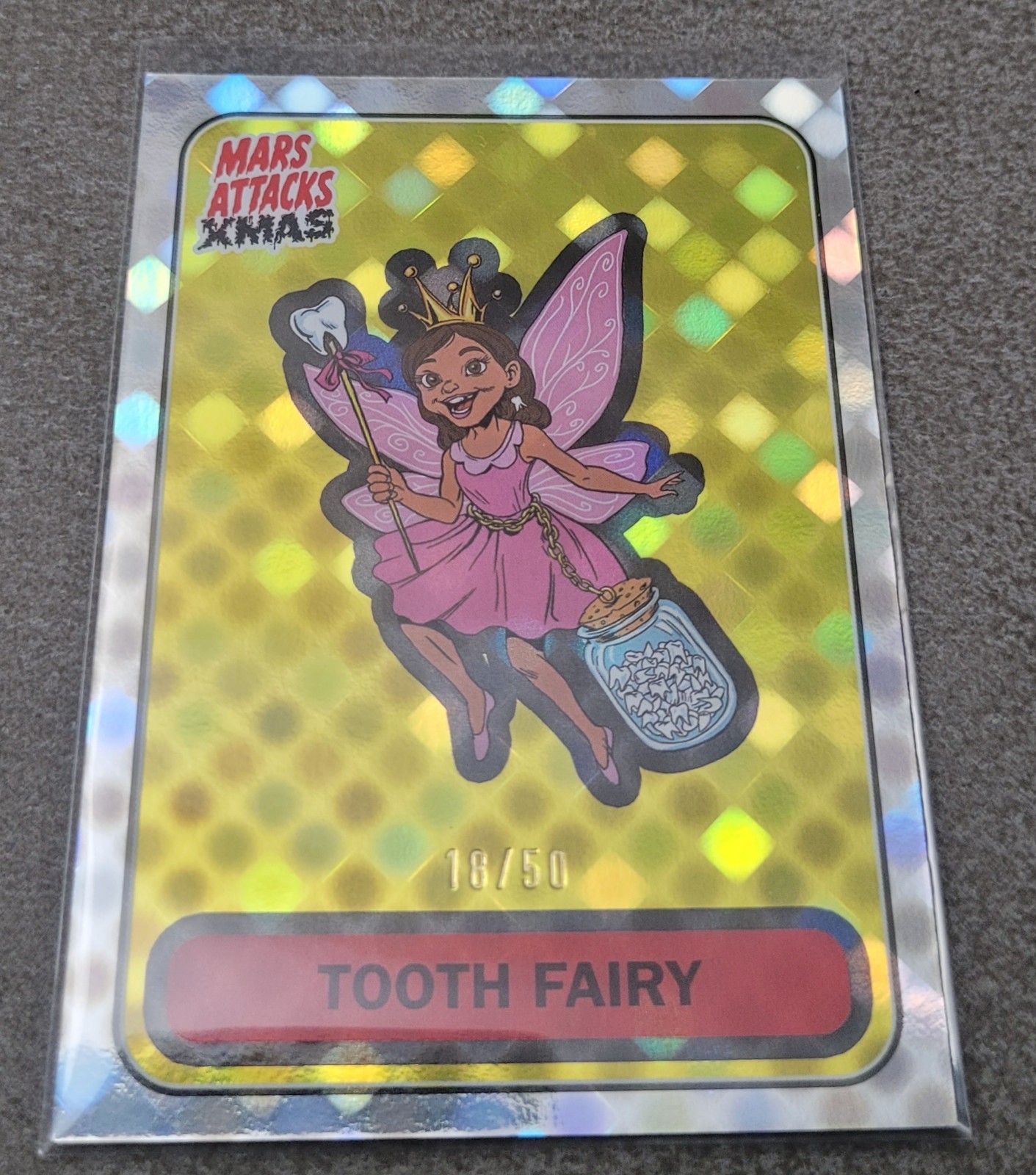 2026 Topps Mars Attacks Tooth Fairy B63 Dots /50