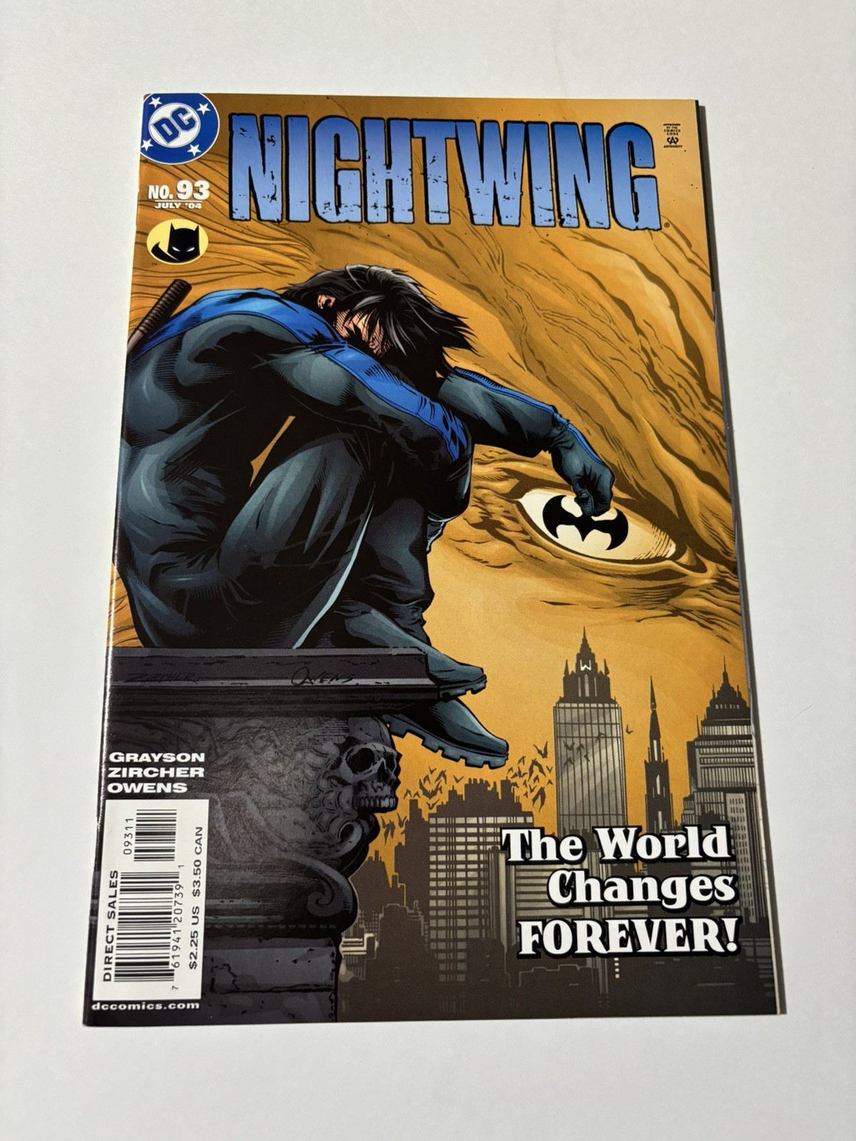 Nightwing #93 (2004 DC) Controversial Tarantula Assault Blockbuster Death 