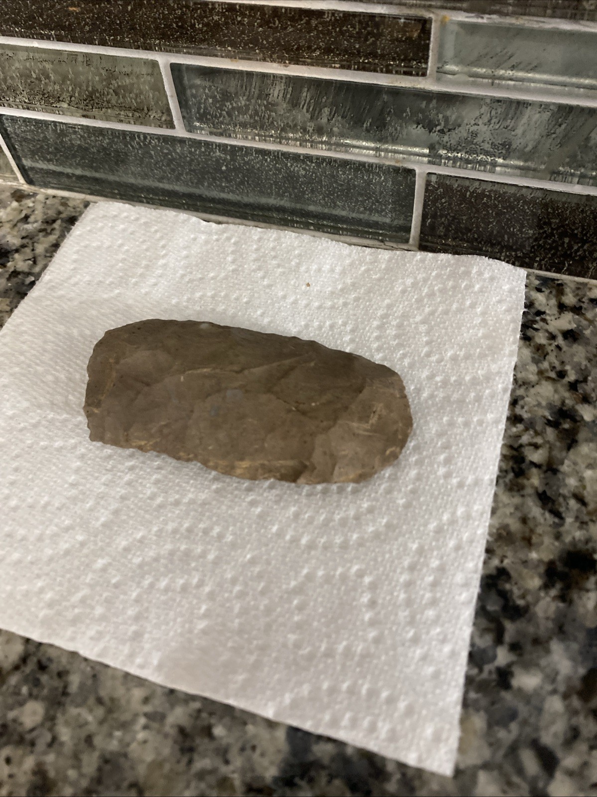 Authentic Early Tennessee Scrapper Tool Indian Artifact Arrowhead Relic 3.5”