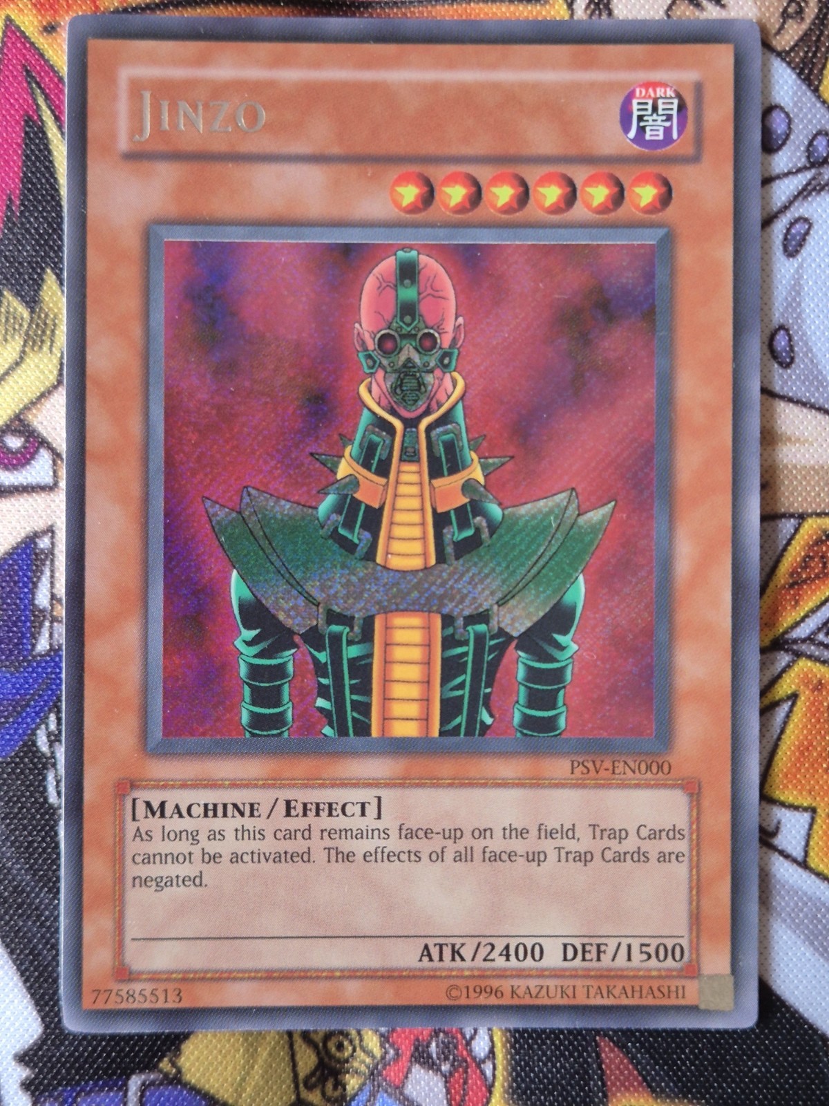 Yu-Gi-Oh TCG - Jinzo - PSV-EN000 - VLP - UNL - ScR - Not 25th Anniversary