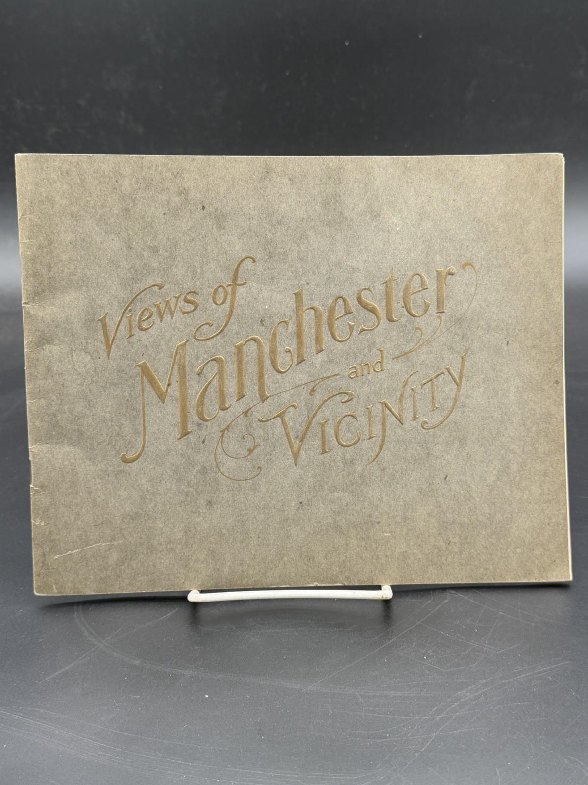 Antique 1903 Views of Manchester and Vicinity Photo Book - L.H. Nelson Co. NH