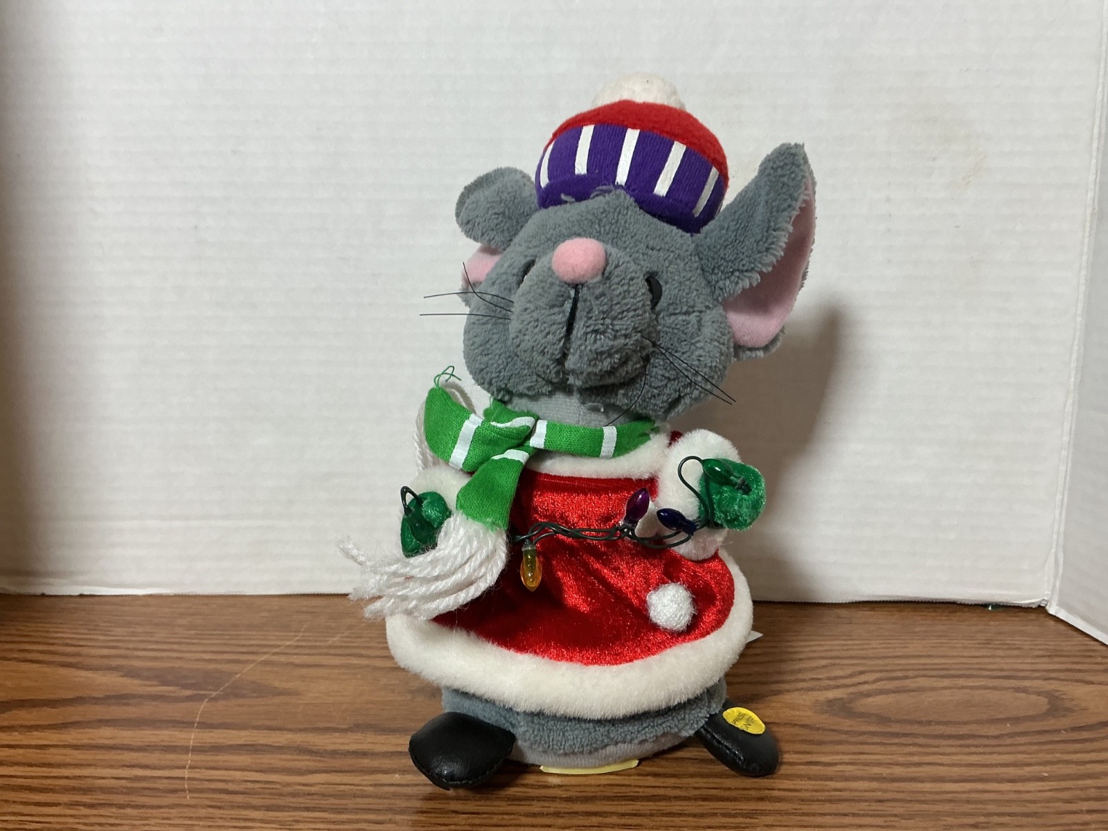 Christmas Mouse Musical Plush Stuffed. Plays the song Christmas Mouse Musical Plush Stuffed. Plays the song
