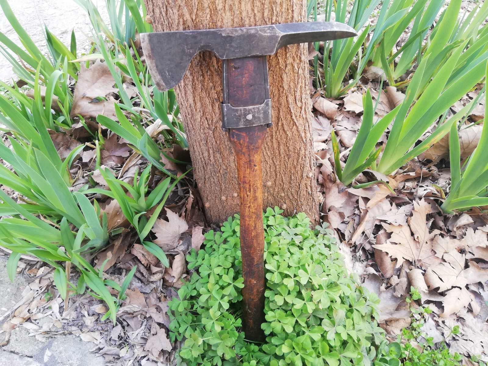 Rare WWI WW1 German Pioneer Engineer Trench Beilpicke M1909 Pickaxe Axe Hatchet